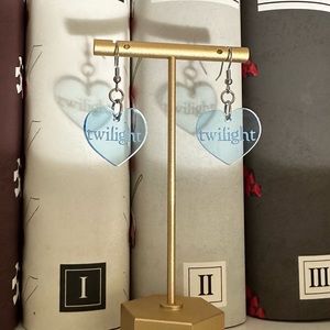 Twilight Blue Tint Earrings, Bella Swan Edward Cullen